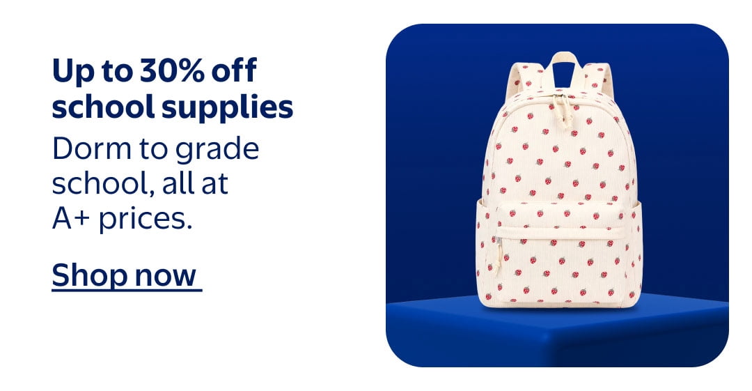 Dorm to grade school, all at A+ prices.