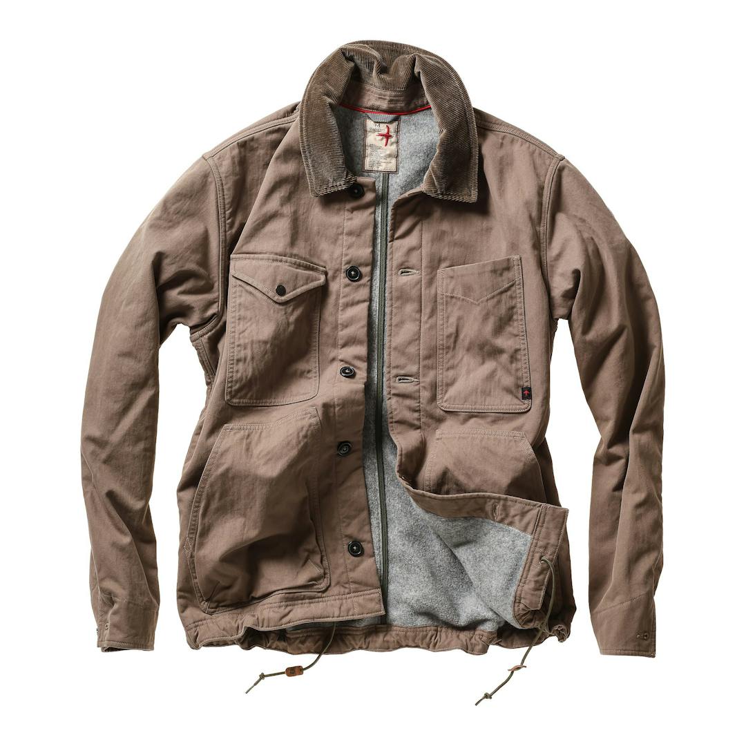 Pile-Lined Chore Coat