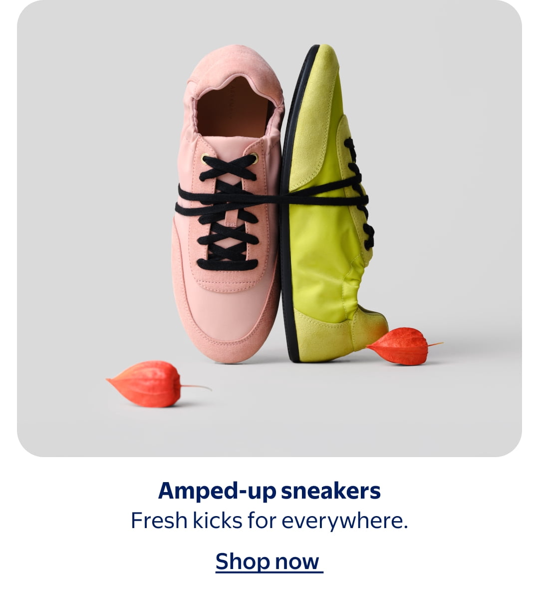 Amped up sneakers
