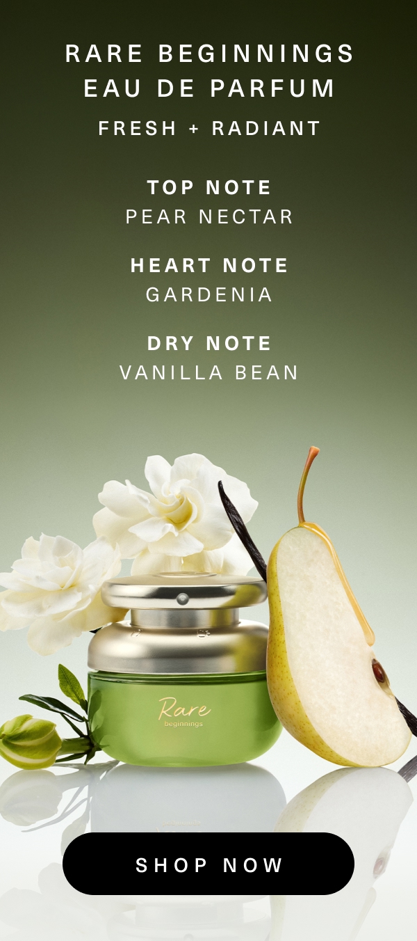 Notes of Rare Beginnings Eau de Parfum. Shop now.