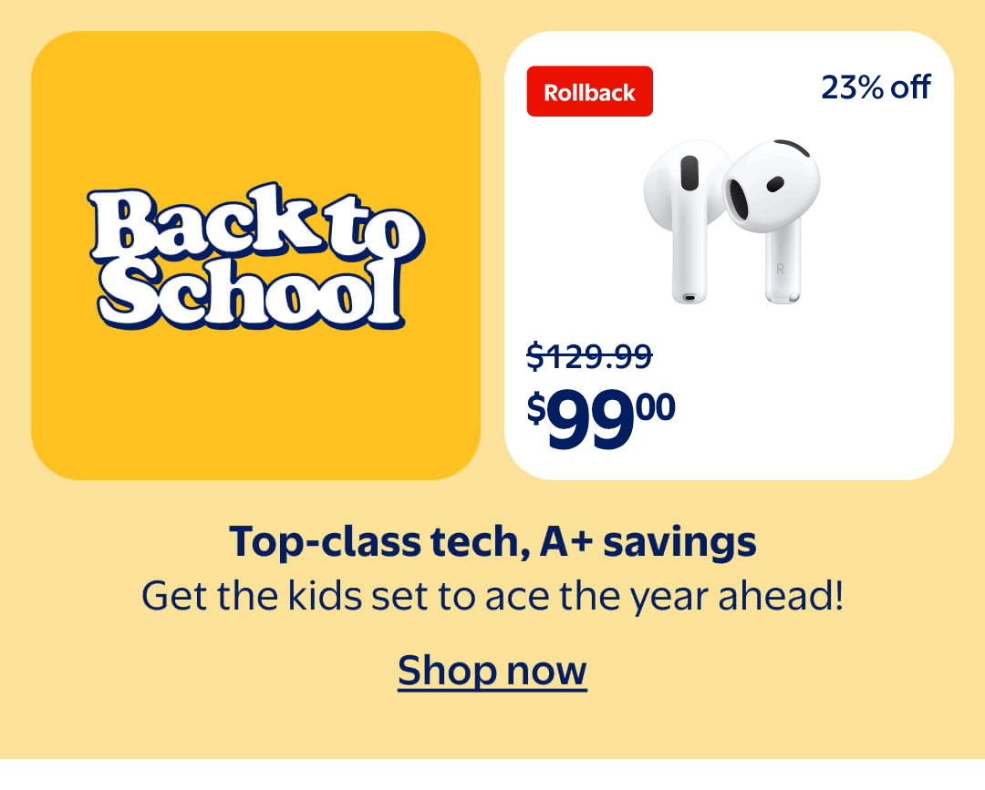 Top-class tech, A+ savings