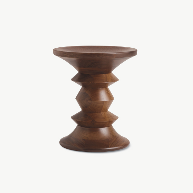 Eames Turned Stool 