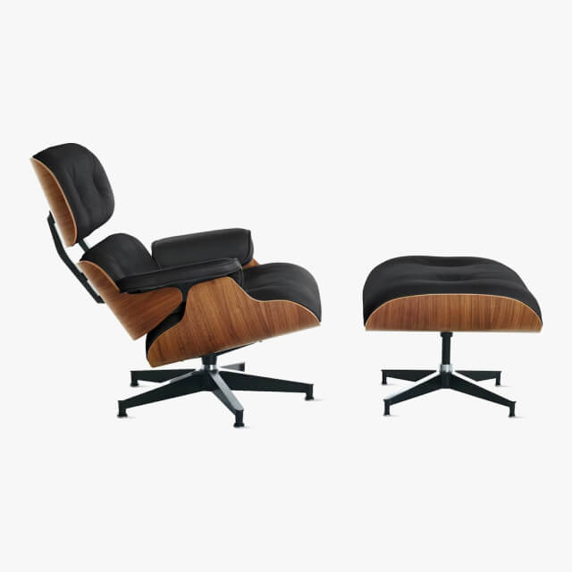View Eames Lounge Chair and Ottoman