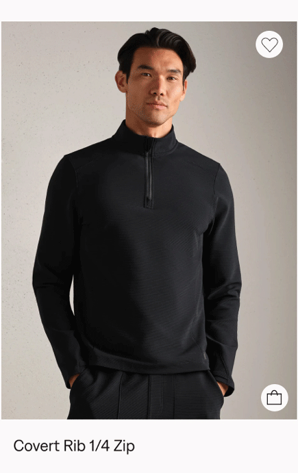 Covert Rib 1/4 Zip