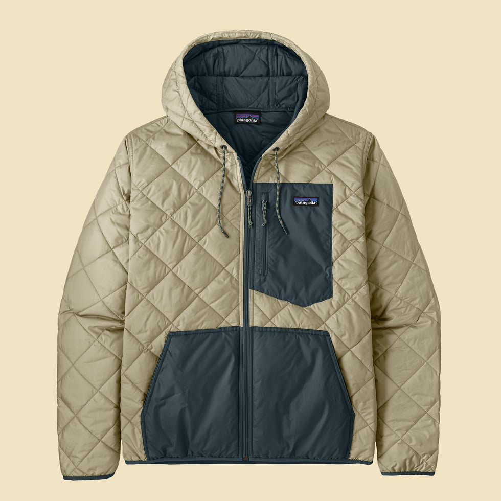 Diamond Quilted Bomber Hoody