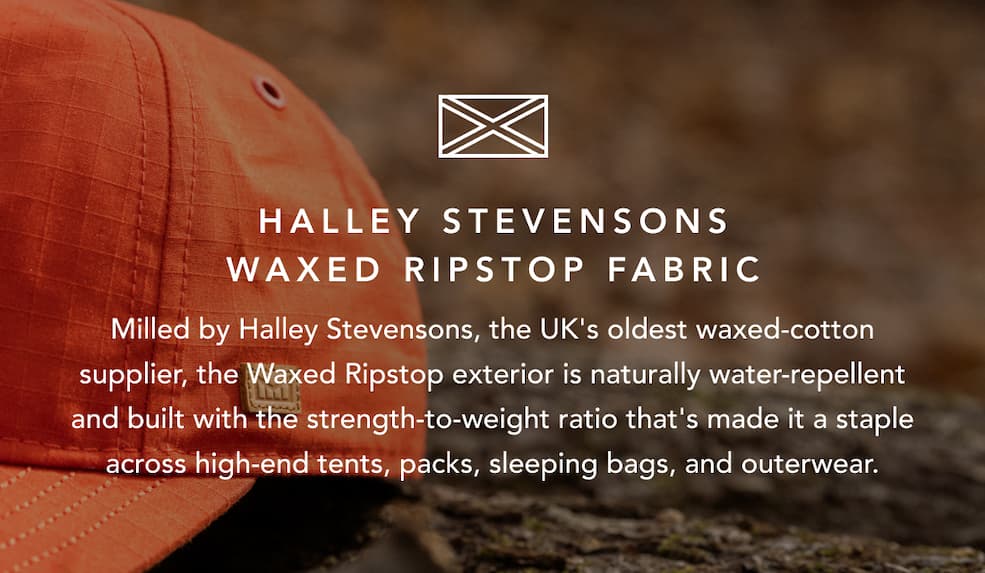 Halley Stevensons Waxed Ripstop Fabric