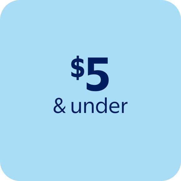 $5 & under