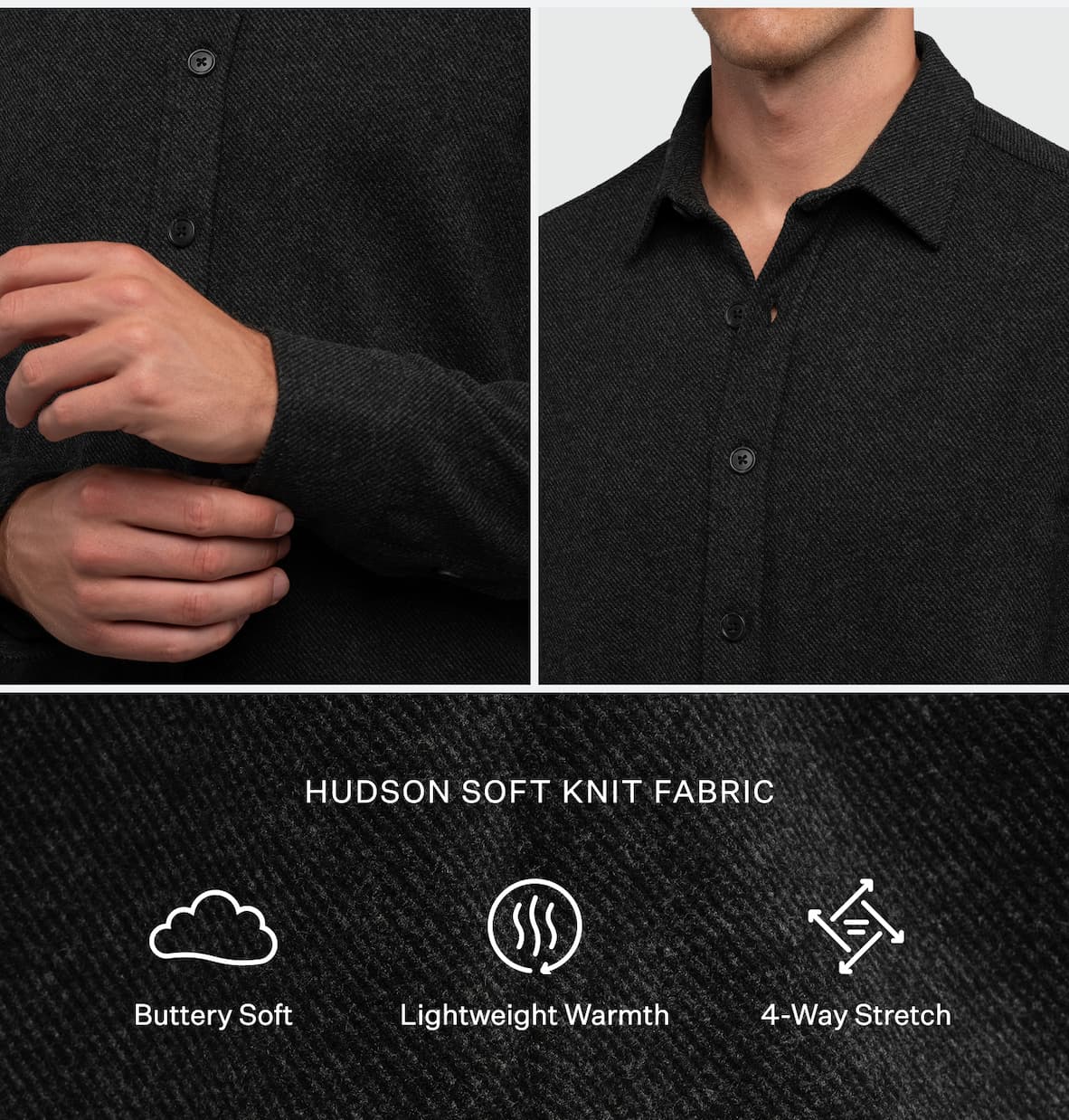 Hudson Soft Knit Fabric