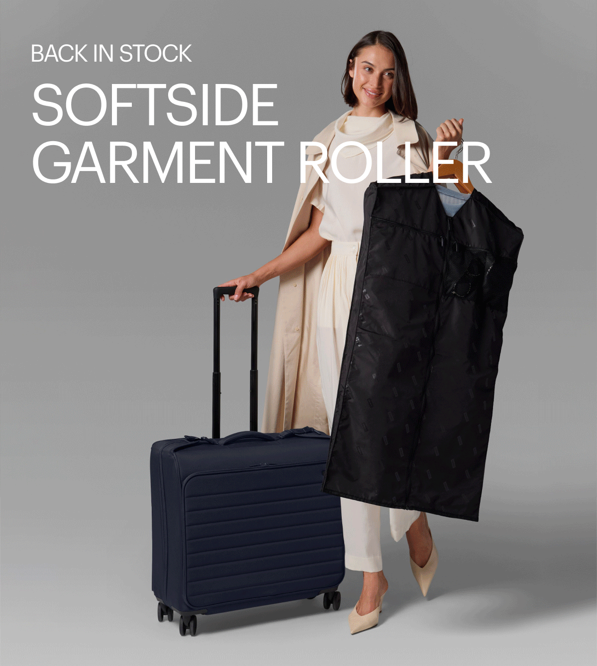 BACK IN STOCK | SOFTSIDE GARMENT ROLLER
