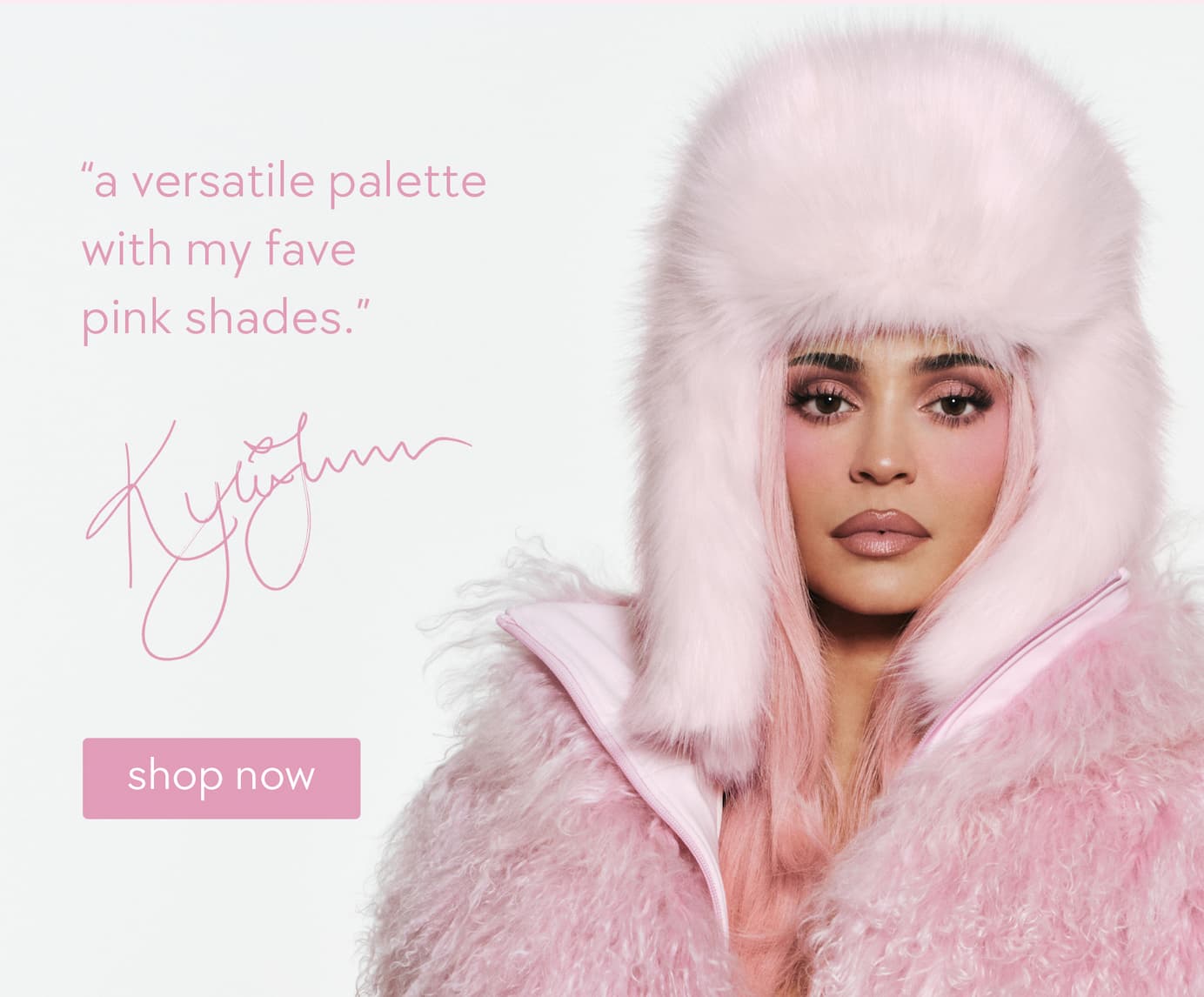 a versatile palette with my fave pink shades