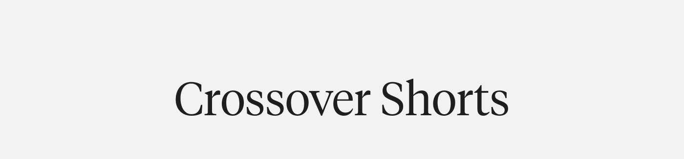 Crossover Short