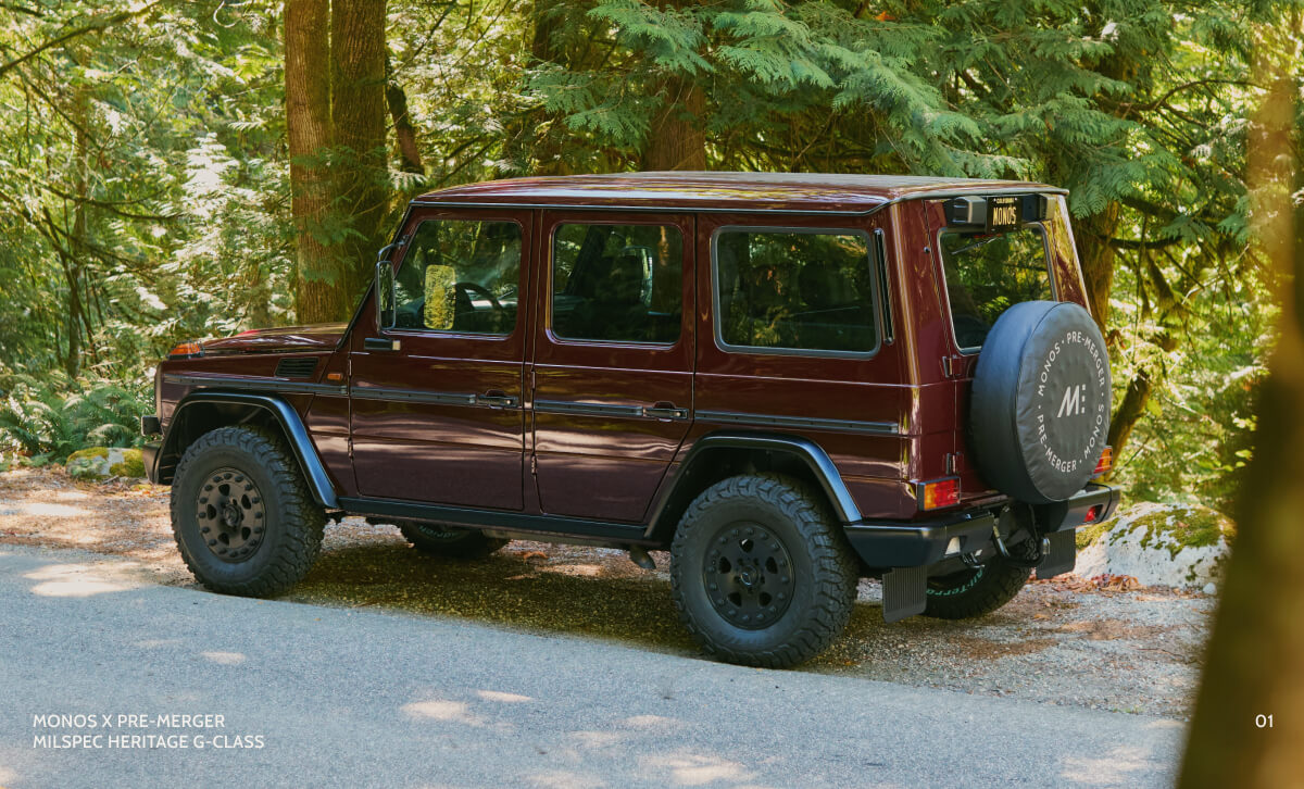 Monos x Pre-Merger Milspec Heritage G-Class. 01