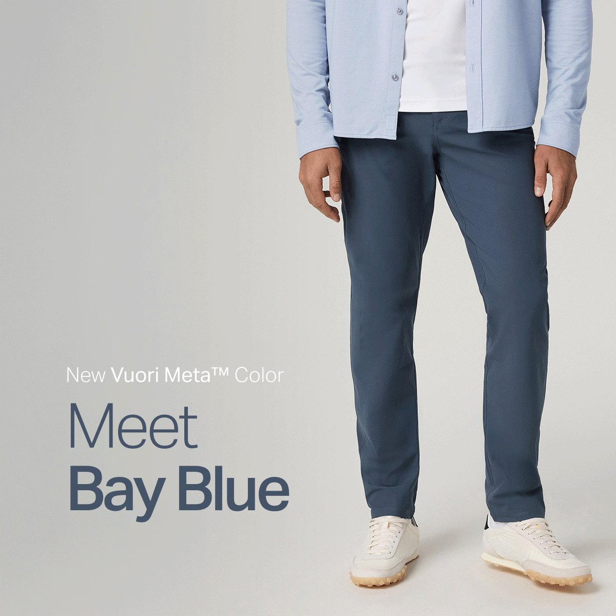 New Vuori Meta&trade; Color: Bay Blue