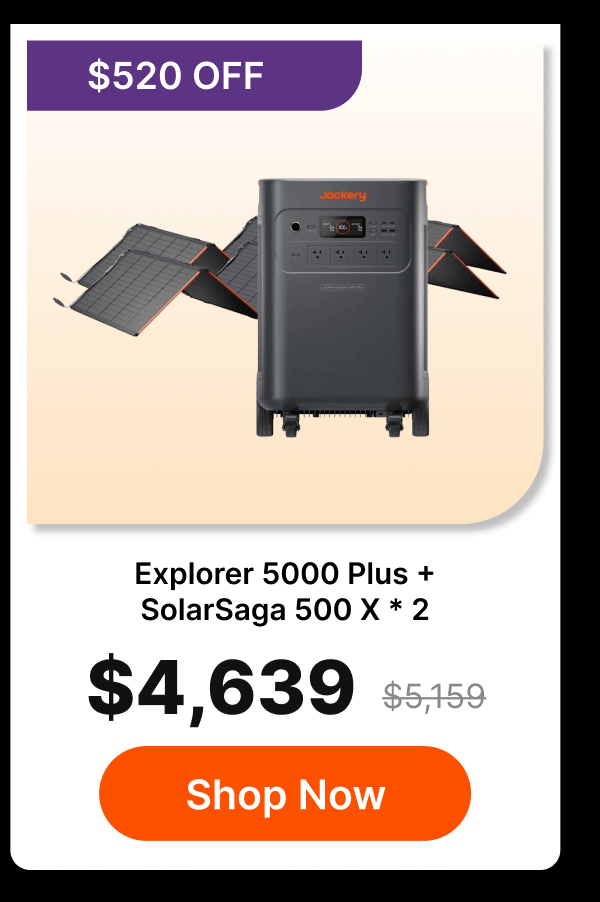 Explorer 5000 Plus +SolarSaga 500 X * 2