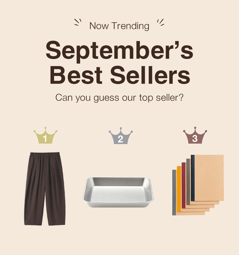 Shop Our September Best Sellers