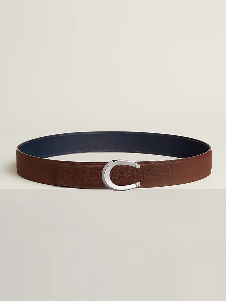 Image of Reversible leather strap 38 mm
