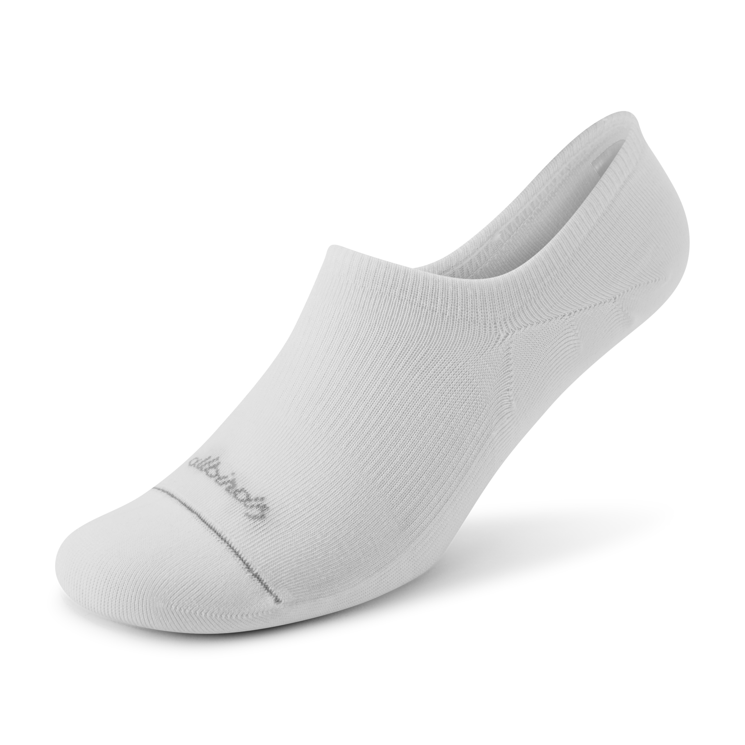 Image of Anytime No Show Heel Grip Sock - Blizzard