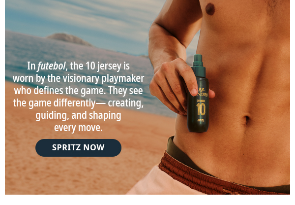 In futbol, the 10 jersey is worn by the visionary playmaker who defines the game. - SPRITZ NOW