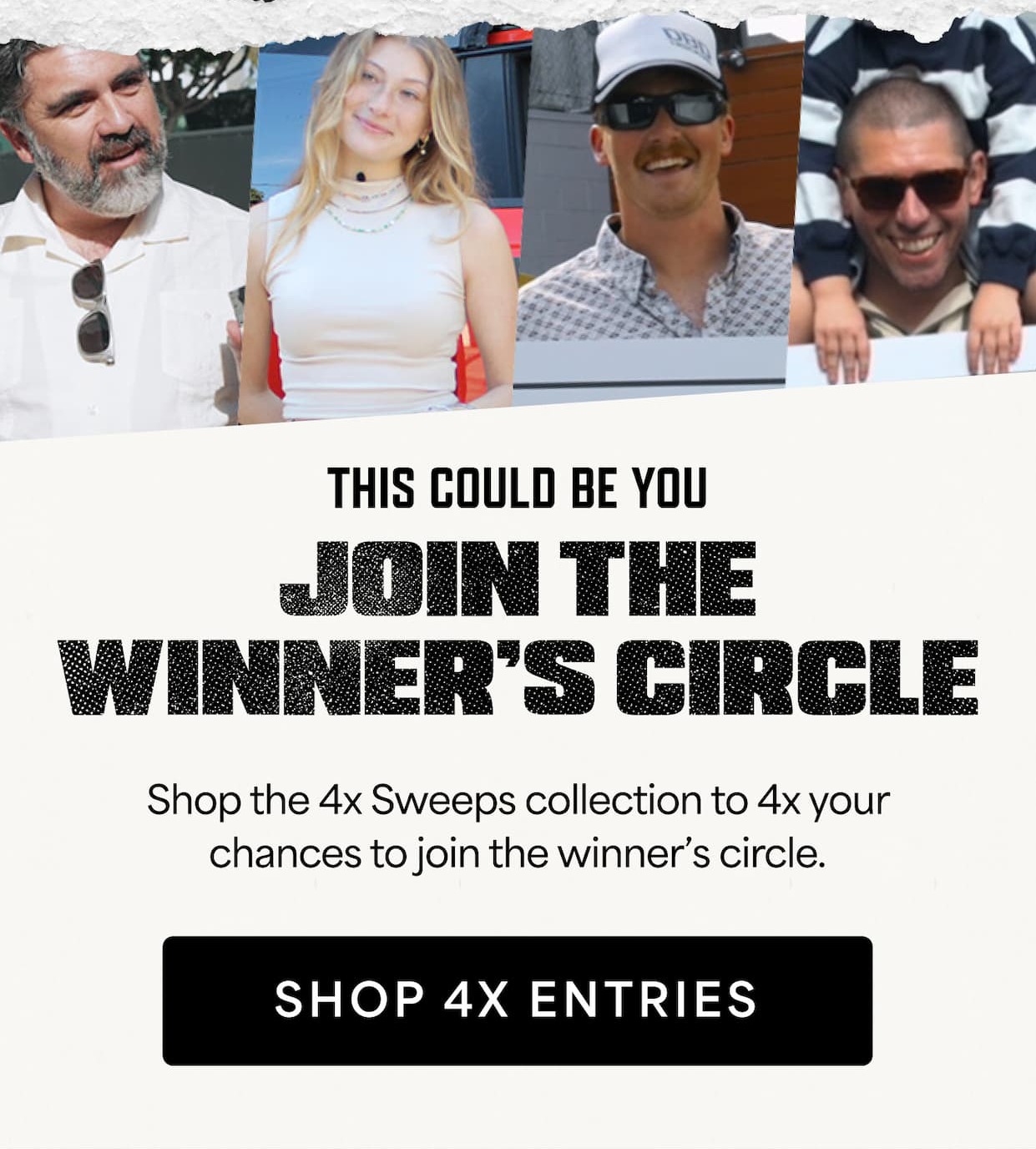 Join the Winner's Circle