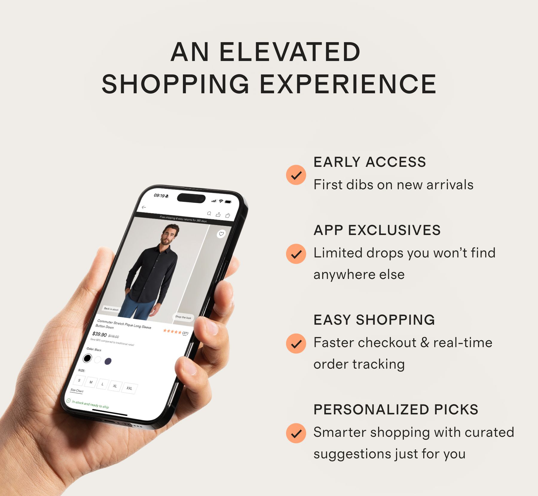 AN ELEVATED SHOPPING EXPERIENCE