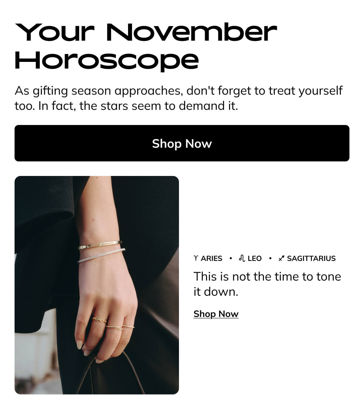 Your November Horoscope