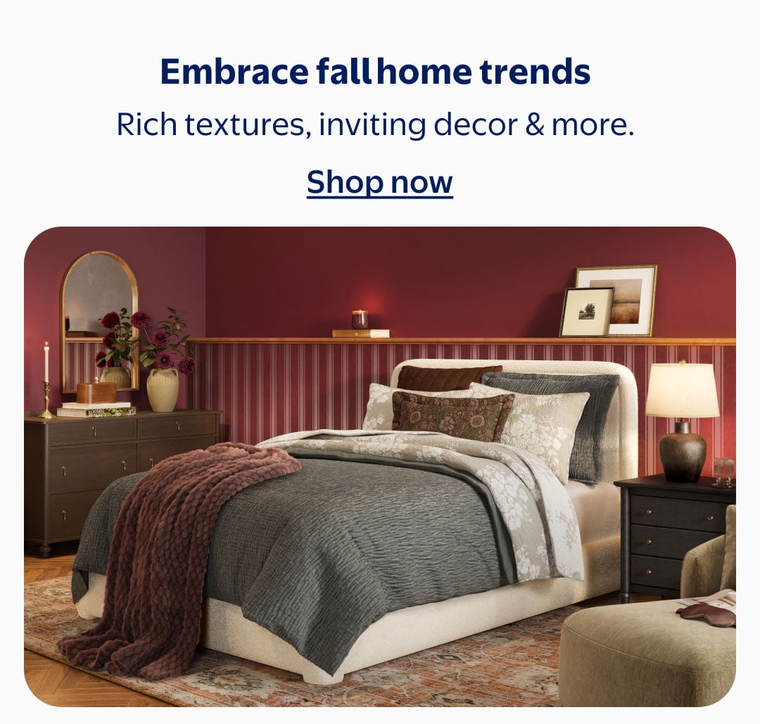 Embrace fall home trends