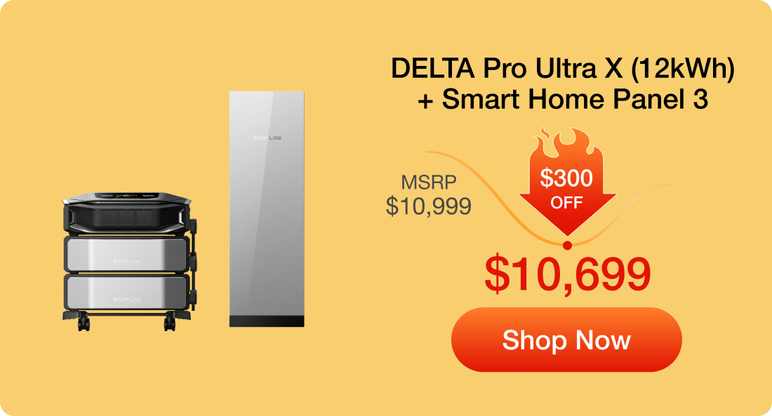 DELTA Pro Ultra X + Smart Home Panel 3