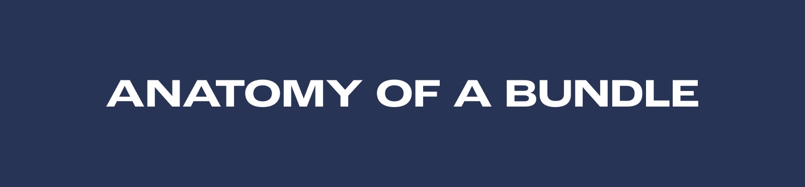 Anatomy of A Bundle