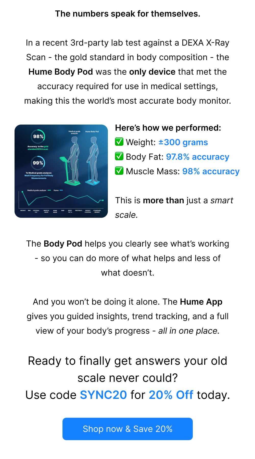 Ready to finally get answers your old scale never could?