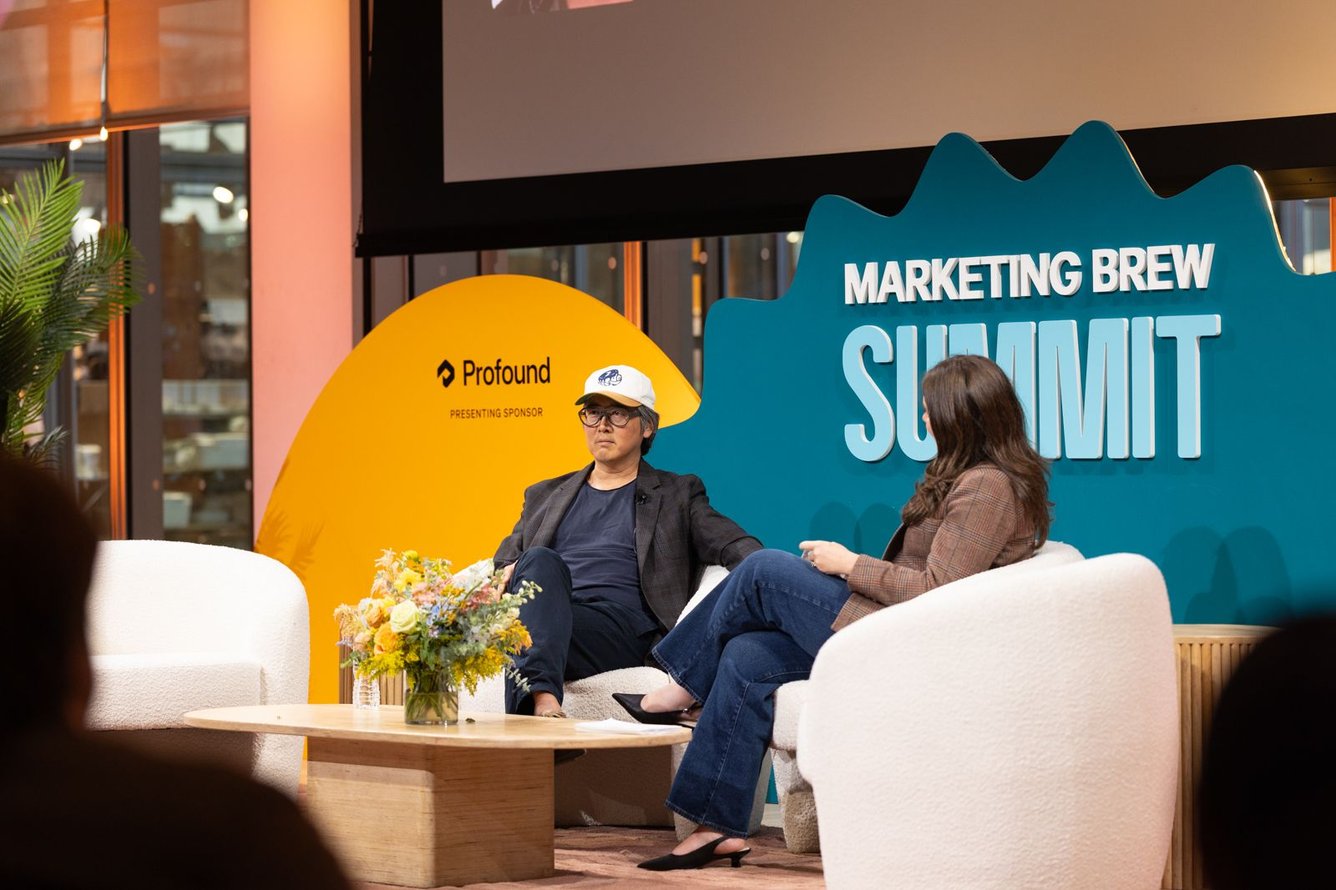 panel featuring Oatly at Marketing Brew summit