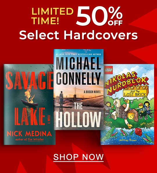LIMITED TIME! 50% OFF Select Hardcovers - SHOP NOW