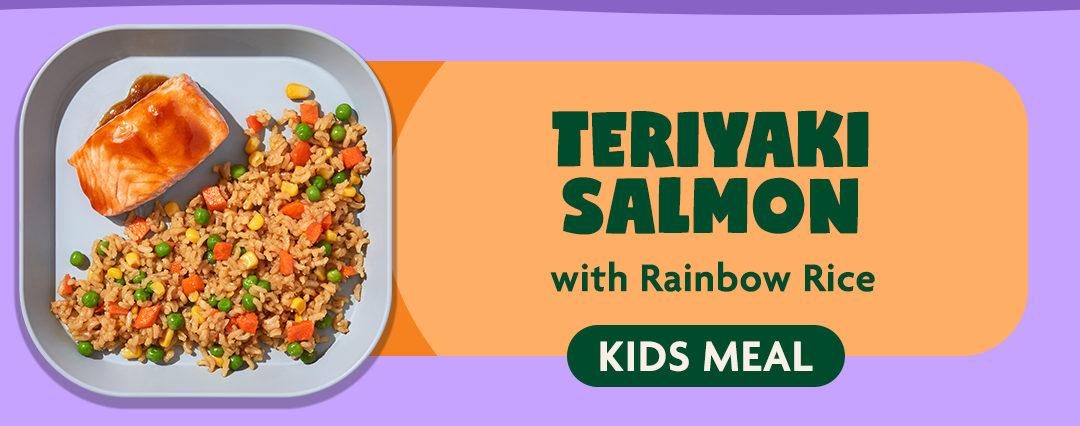 Teriyaki Salmon Kids Meal