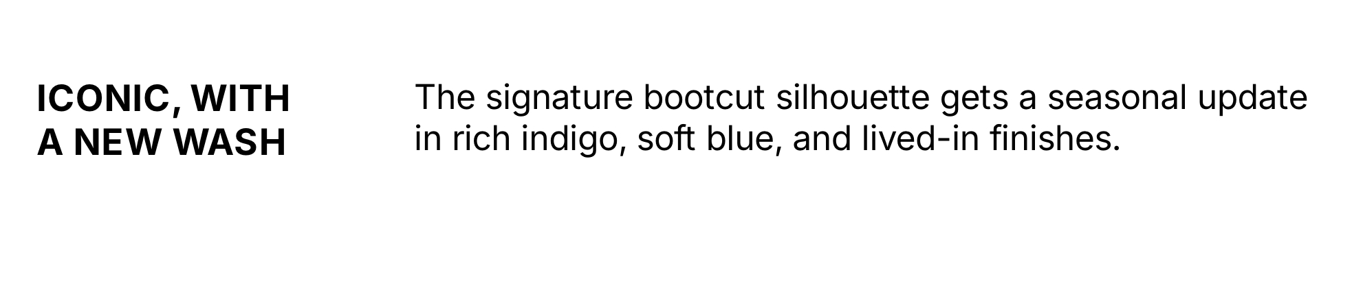Shop Bootcut Denim