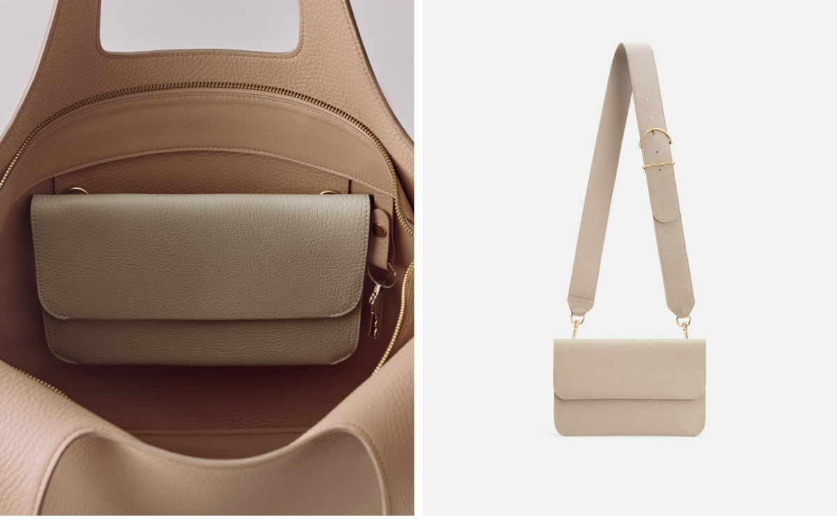 Customize your tote with our organizational add-ons to perfectly fit your daily routine.