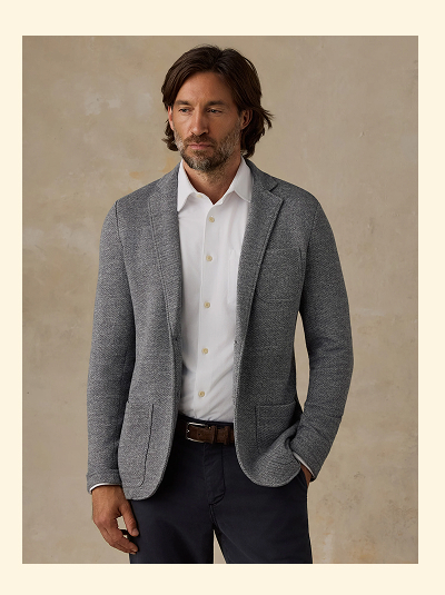 Inlet Knit Blazer