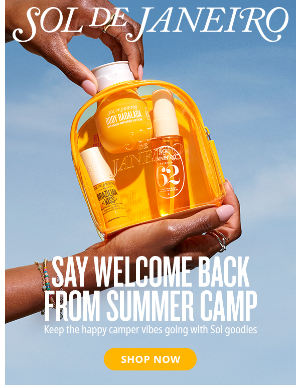 Say welcome back from summer camp - SHOP NOW