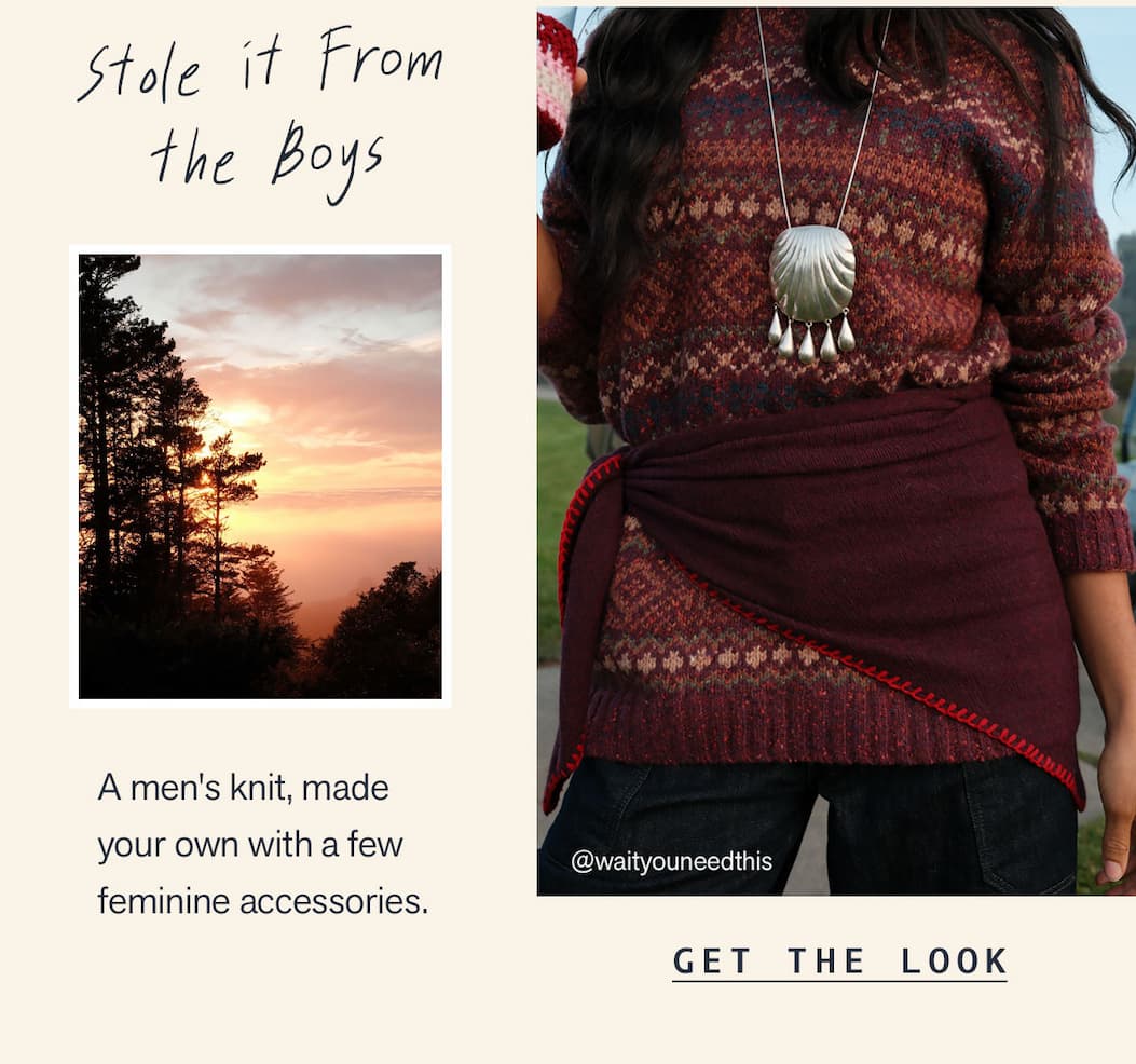 Donegal Fair Isle Sweater