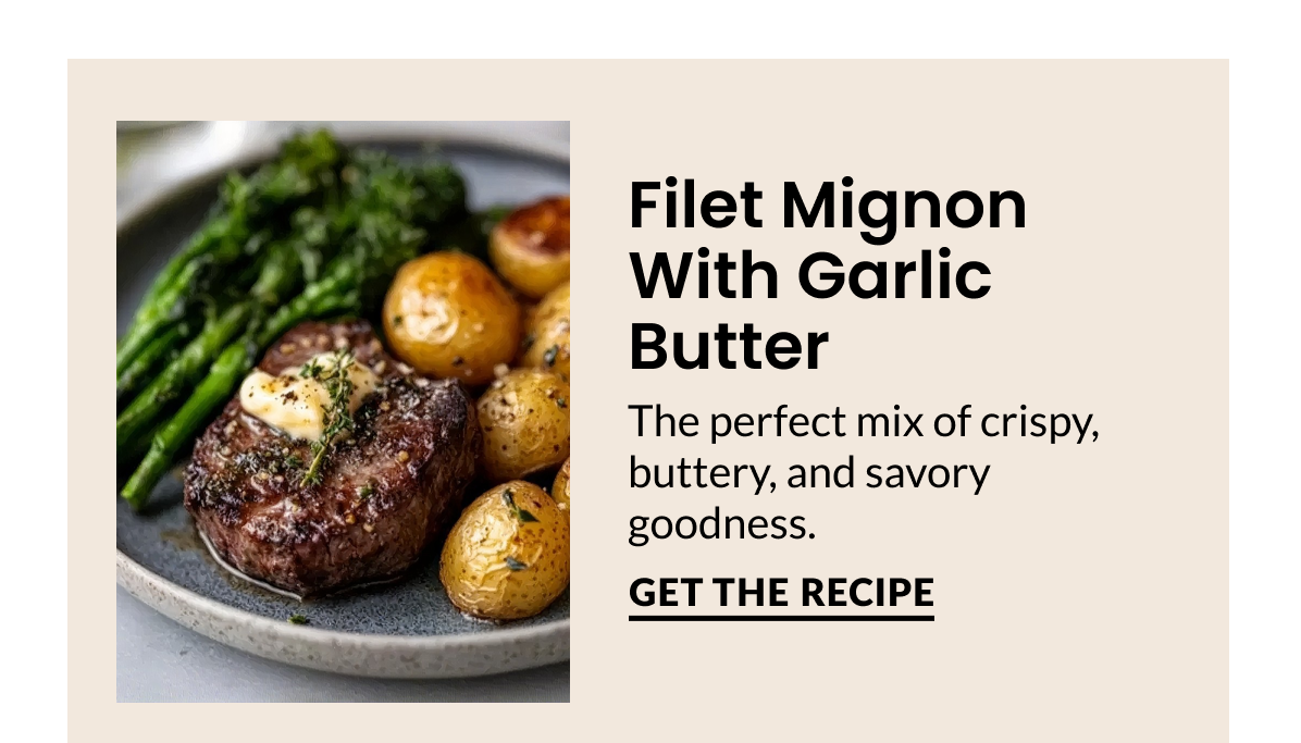 Filet Mignon With Garlic Butter