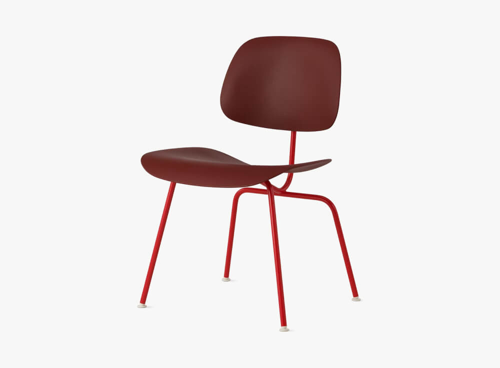 View Eames Molded Plastic Dining Chair (EC-127)