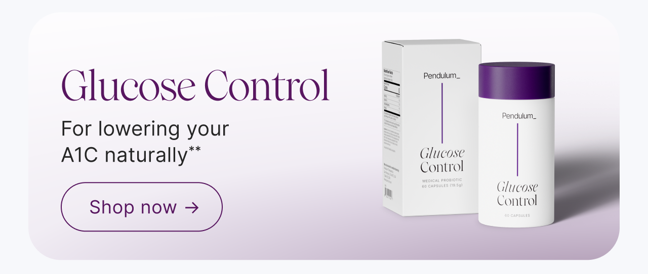 Glucose Control. For lowering your A1C naturally**. Shop now.