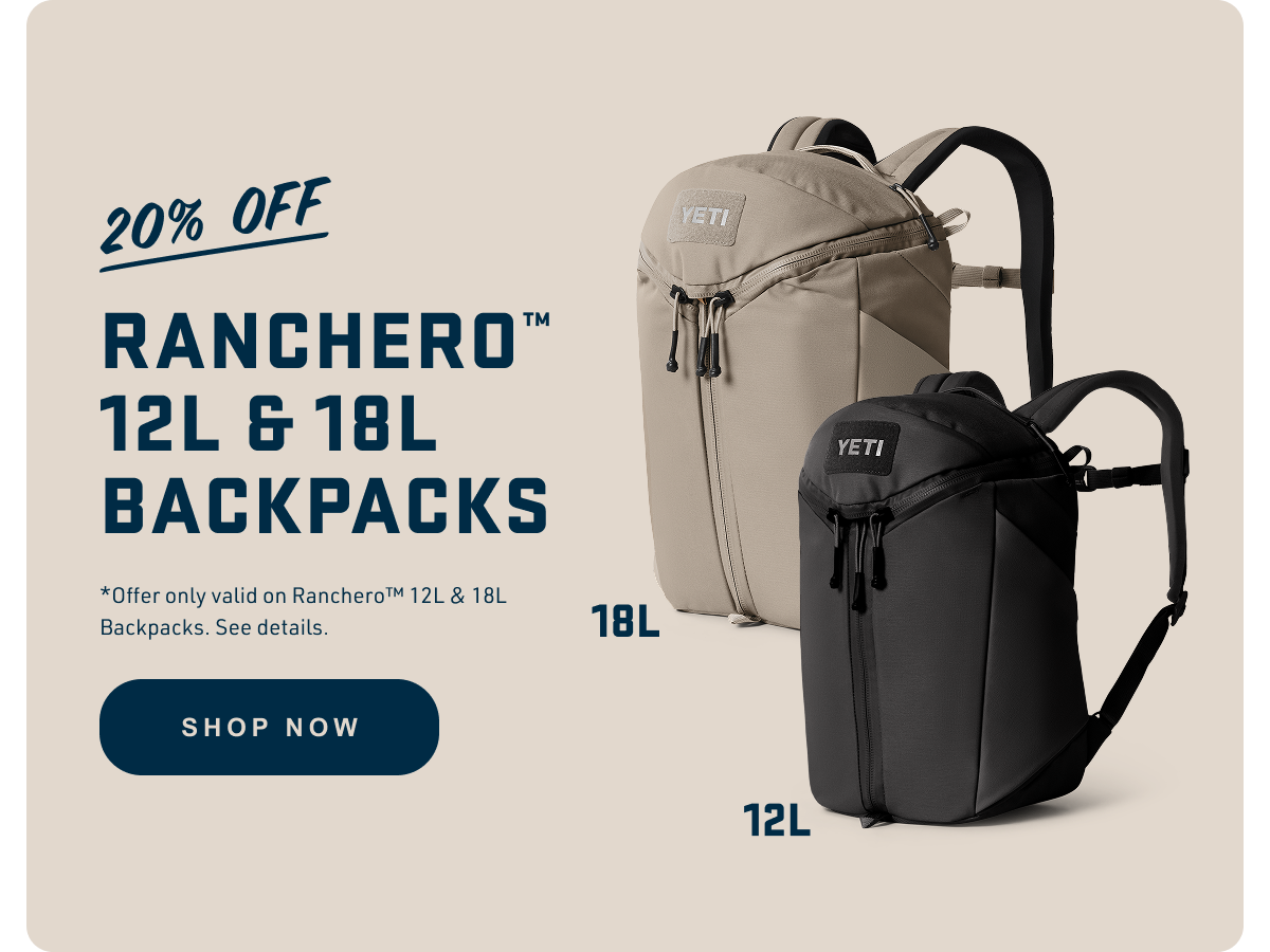 20% Off Ranchero Backpack