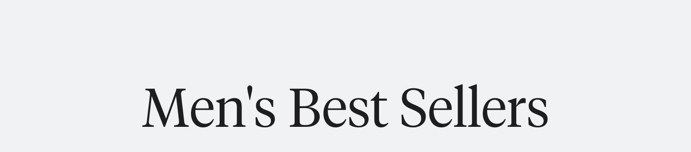 Men's Best Sellers