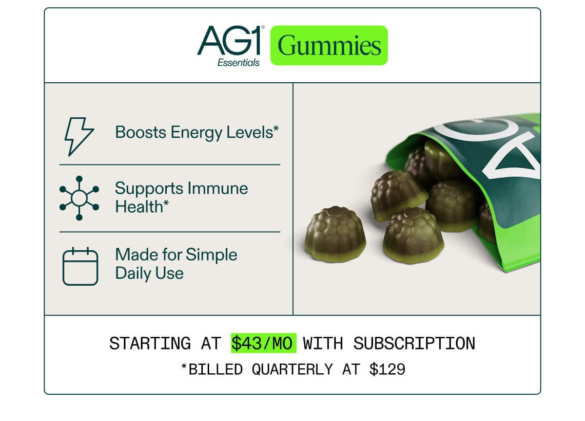 Shop AG1 Essentials Gummies