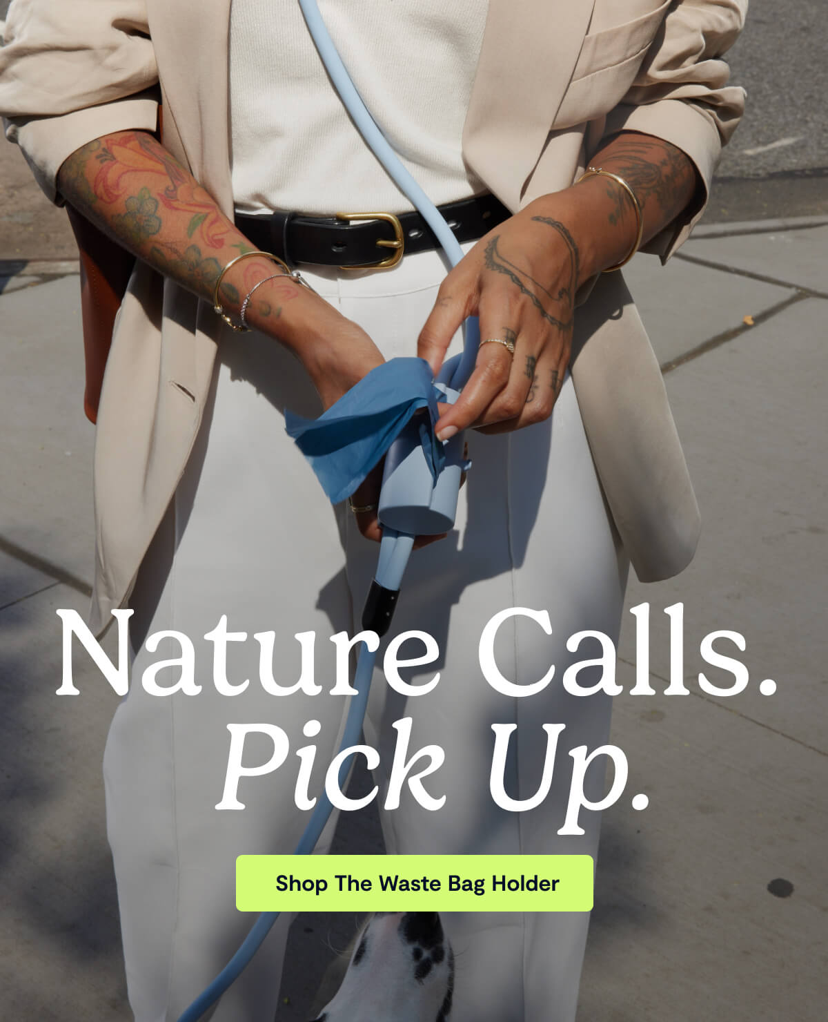 Nature Calls. Pick Up.