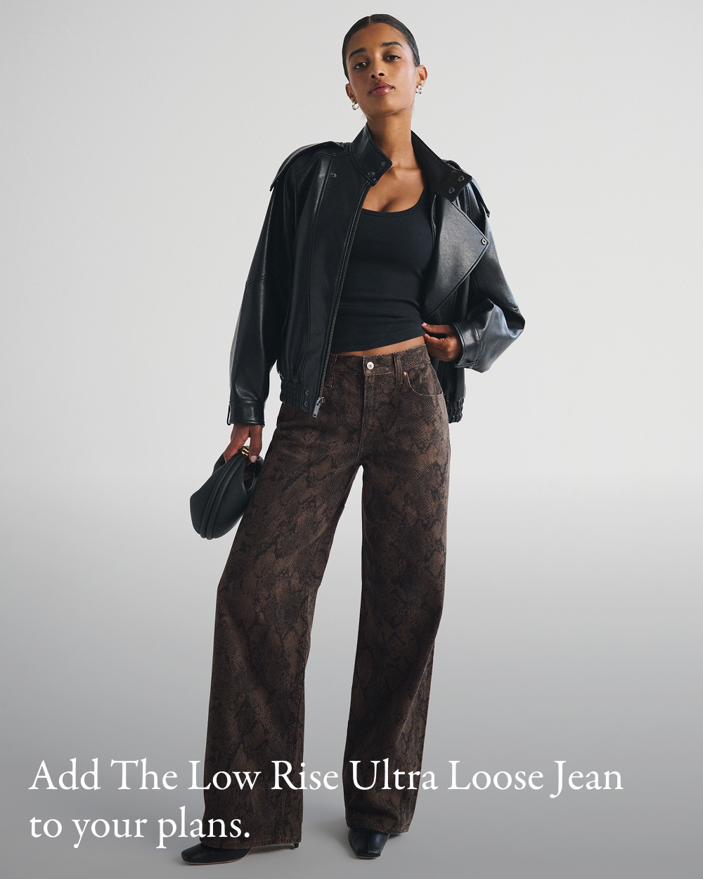 Add The Low Rise Ultra Loose Jean to your plans.