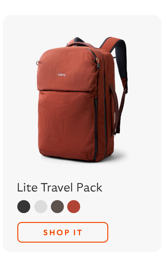 [Product name] Lite Travel Pack