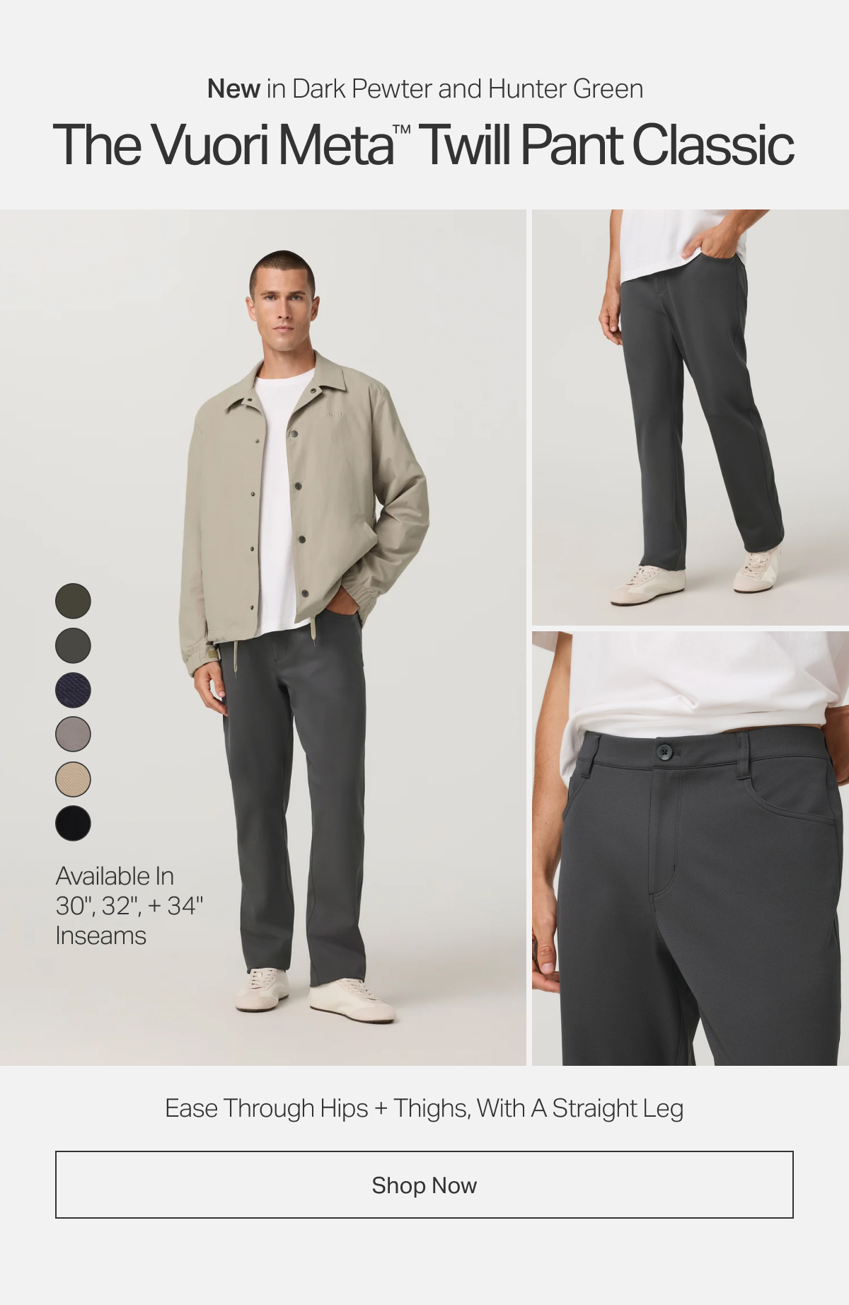 The Meta Twill Pant Classic