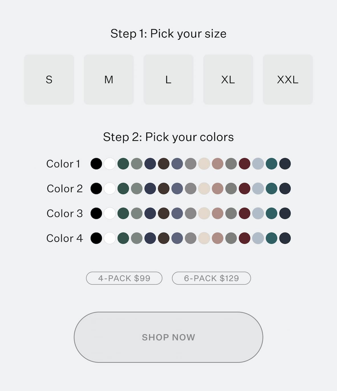 Build Your Own Pack