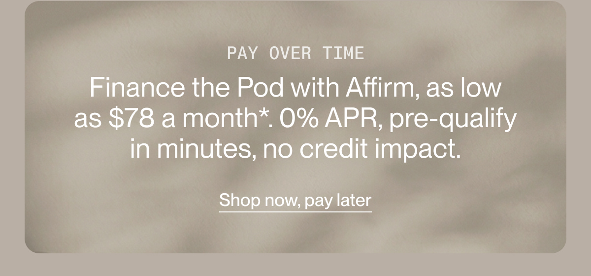 Pay over time