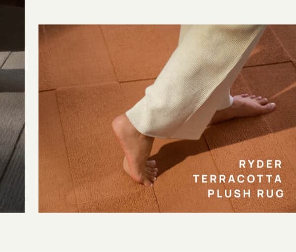Ryder Terracotta Plush Rug | Save 10%